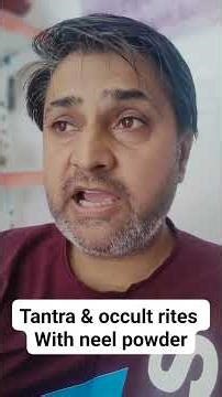 Tantra & occult rites with neel powder // by Wizard