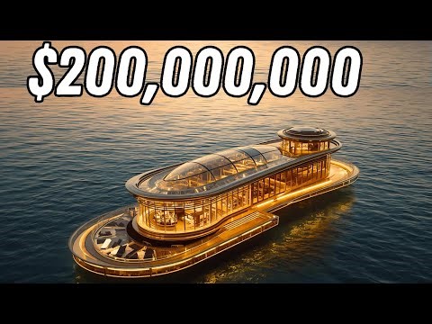 $200,000,000 Floating Futuristic Mansion | World's Most Advanced Home