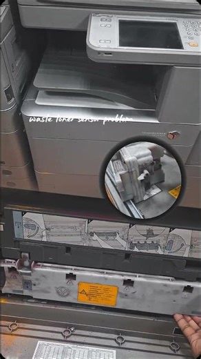 Canon C5235 Waste Toner Clean Message Problem | Sensor Clean Kaise Kare? (100% Fix)