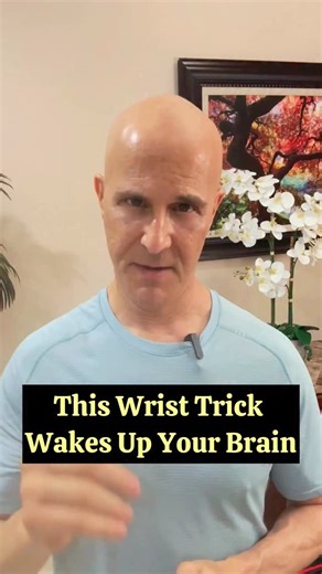Alan Mandell on Instagram: "This Wrist Trick Wakes Up Your Brain! #drmandell #health #healing #brain"