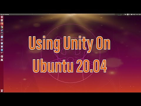 Using Unity On Ubuntu 20.04