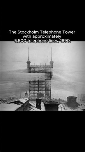 5,500 Wires: The Stockholm Telephone Tower | 1890