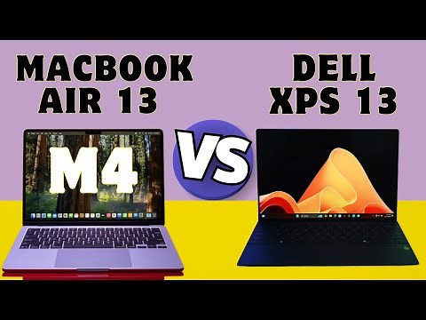 M4 MacBook Air 13 vs Dell XPS 13: Battery Life, Display & More (2025)