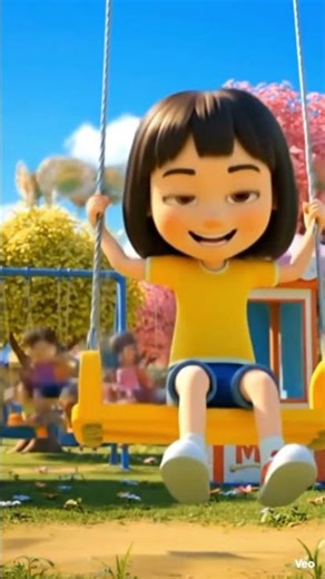 Kids fun in park. Kids are very happy