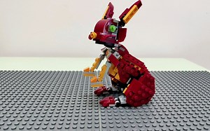 乐高31073MOC作品——生肖兔子