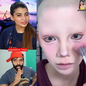 7.5M views · 62K reactions | Check out this girl's incredible makeup routine, amazing. | Aakansha Tyagi | Facebook