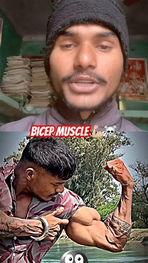 Indian bicep king 💪🏼 #motivation #bicepsworkout #gymlife #bodybuilder #athlete #gym #shorts #fit