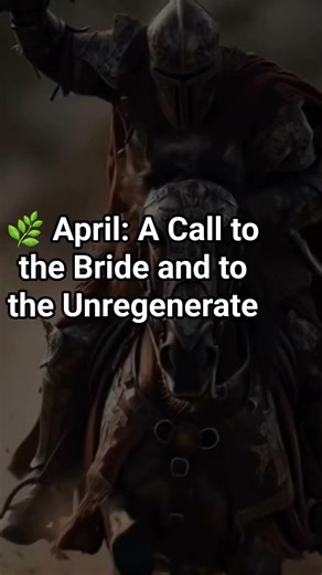 🌿 April: A Call to the Bride and to the Unregenerate