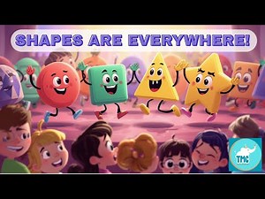 Shapes Are Everywhere | Learning Shapes Poem | Tiny Munchkins Club
