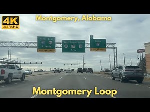 North, East, & South Boulevard - Montgomery, AL [4K]