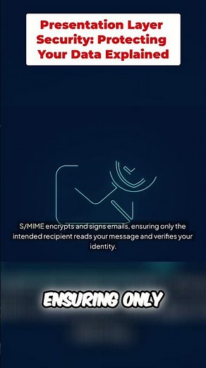 Presentation Layer Security: Protecting Your Data Explained #shorts
