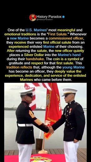 The First Salute Every Officer Waits For #army #military #usa