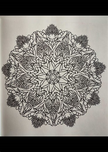 Another beautiful mandala from @Quxe “Mandala Floral Coloring book”! I’m in love with these drawings 😍 They’re so beautiful and versatile! This time I didn’t choose glitter pens but the gel and metal ones! I’m pretty satisfied with the result but I’m curious to know your opinion about the palette I’ve chosen 🎨 #fyp #mandalay #colorit #tikto #flower