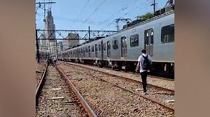 SuperVia: problema no sistema de energia suspende partidas dos trens da Central do Brasil