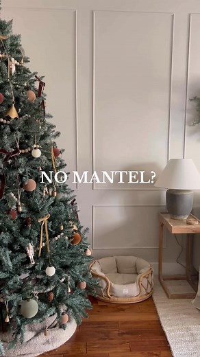 2.1M views · 17K reactions | No mantel to hang your Christmas stockings on? No problem! Use my easy and affordable Christmas stocking DIY to hang your stockings beautifully anywhere in your home. | Bymeghang | Facebook