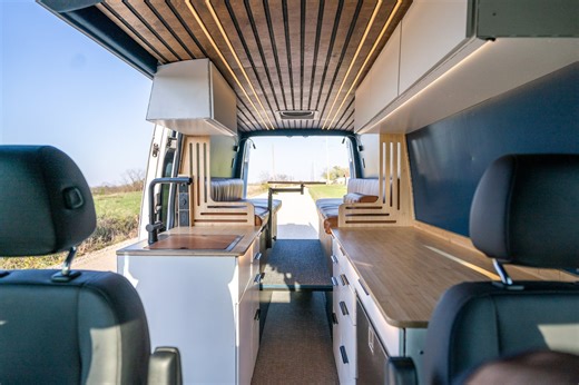 This Affordable Camper Van Kit Stands Out With a Customizable, Top-Quality Aluminum Design