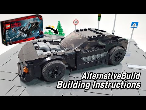 Batman Alternative Build B Model Hot Rod Building Instructions l LEGO 76181