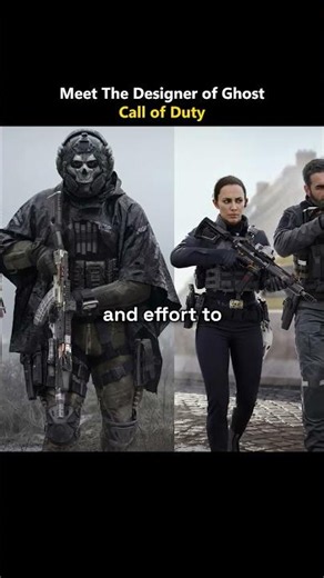 Meet the designer of Ghost. Pre-Order #MW4 today ‪@CallofDuty‬ #Ad