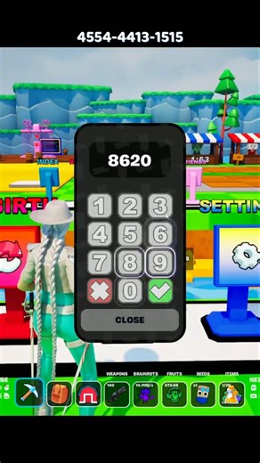 NEW FORBIDDEN SECRET CODE 🤑IN FRUITS VS BRAINROT | PANDVIL MAPS | #brainrot #fortnite