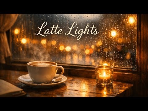 Latte Lights ☕ | Calm Relaxing English Café Song | Cozy Acoustic Chill Music