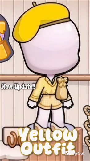 NEW YELLOW OUTFIT UPDATE 💛 Avatar World Tutorial (Easy & Cute!)