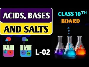 Class 10 Science Chapter 2: Acids, Bases and Salts Part 2 | Chemical Properties of Acids & Acid Rain