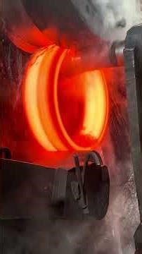 Inside the forging factory Teamwork Forging Massive Bearing Rings #machine #forging #process