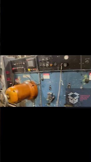 Video #72025 - 66"x113" WARD 15000 2 Color Rotary Die-Cutter with George Martin Stacker