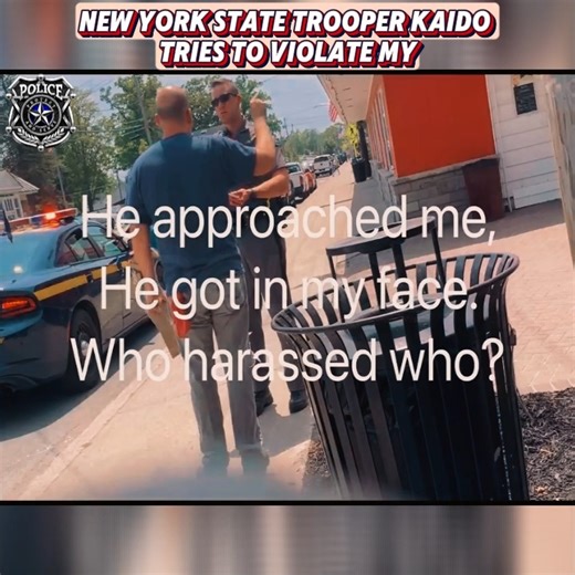 New York State Trooper Kaido tries to vio.late my rights at Eddie’s in Sylvan Beach, New York. | One Cop