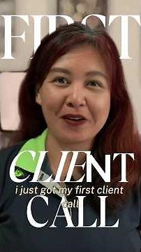 My first client call