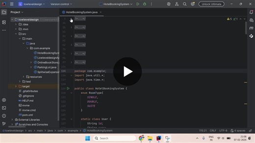 Hotel Booking System Design in Java: LLD and Data Structures | Ankit Narwade posted on the topic | LinkedIn
