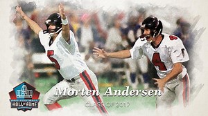 Morten Andersen turned kicking into performance art of the highest order