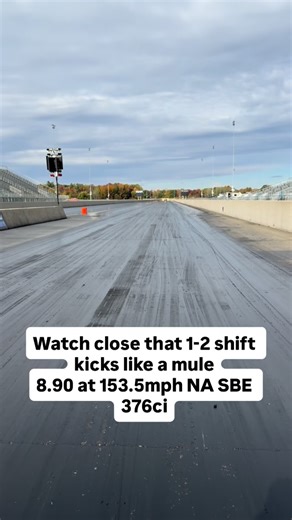 Chris1313 Racing Inc | That 1 to 2 is a banger 😂 These winter months definitely got the itch get back in it 1.27 60 ft 5.70 at 123.5mph 1/8 8.90 at 153.mph... | Instagram