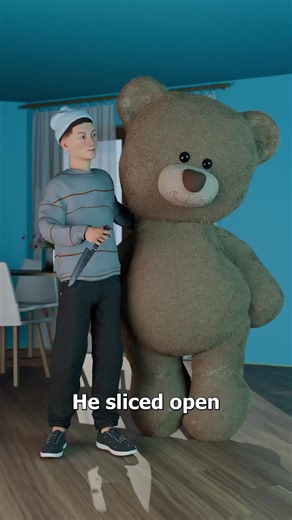 Police Found Him Inside A Giant Teddy Bear 😅 | Huge Teddy Bear