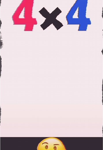 4×4 #math #勉強 #study #数学