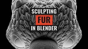 Sculpting Fur in Blender (with Alphas) | BlenderNation Bazaar