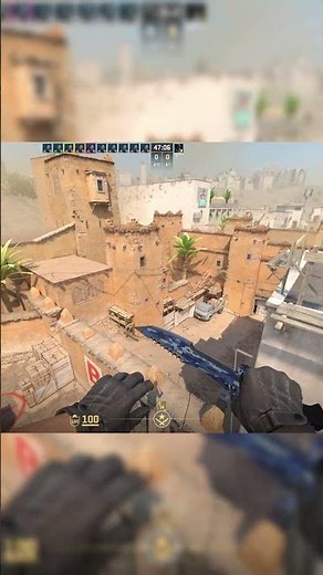 The Fastest B Doors Smoke From T Spawn on Dust2
