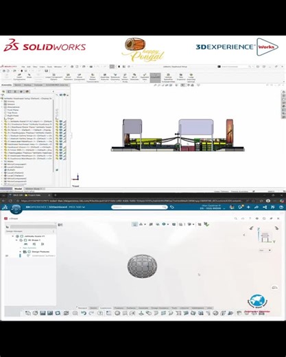 SOLIDWORKS Reseller on Instagram: "From #CAD to Kaalai. From Cursor to Courage. 🐮 This Mattu Pongal bull wasn’t just created — it was envisioned by Alan Gardiner A 🐂 The concept. 🎨 The character. All driven by Alan Gardiner A creative spark, then brought to life in #Xapps & arena and designed in SOLIDWORKS by Nandhakumaran Jayaram. 🎬 And the most thrilling twist? When the bull charged… KOVINDRAN A P stepped in. Yes — our own team member taking on Jallikattu mode (Control level: SOLIDWORKS-ce