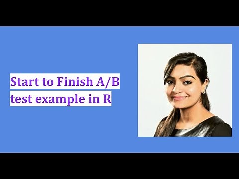 End to End A/B test example in R