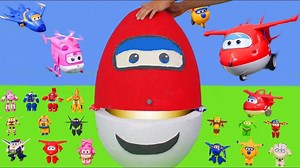 380K views · 6.8K reactions | Super Wings Surprise Egg Unboxing Toy Vehicles from Jet, Donnie, Jerome & Dizzy for Kids | ABC Toon TV | Facebook