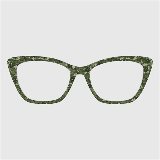 The Floral Camouflage Magnetic Glasses Toppers – Compatible With Pair Eyewear Frames - Etsy