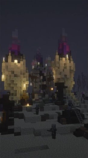 The Pillager Invasion ⚔️ Minecraft build #minecraft #shorts