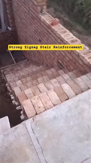 Strong Zigzag Stair Reinforcement 🏗️ | Engineer Approved Method ✅