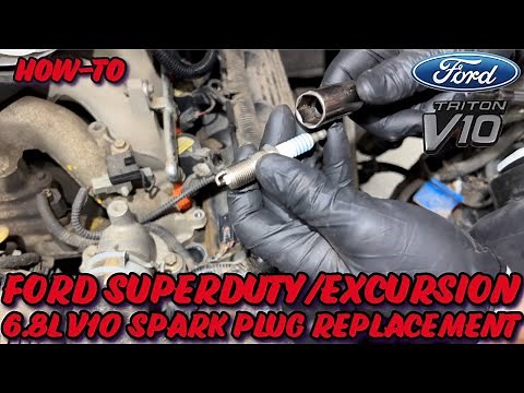 Ford Superduty/Excursion 6.8L V10 Spark Plug Replacement How-To