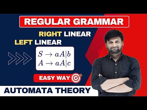 Regular Grammar | Types of Regular Grammar | Right Linear & Left Linear Grammar | TOC |TAFL | FLAT
