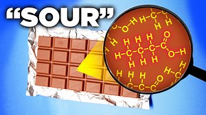 There’s no visual difference between American chocolate and European chocolate - but there’s definitely a taste difference. Here's the scientific reason why American chocolate tastes “sour” to European customers. | Cheddar Originals