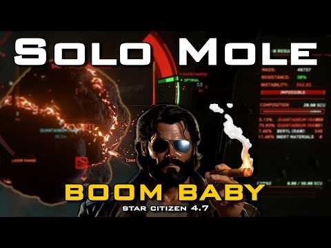 Star Citizen 4.7 Solo Mole Mining | Mission Grinding | Masterclass
