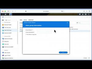 Synology NAS beginners guide (DSM7) | Part 12 | Groups and Permissions