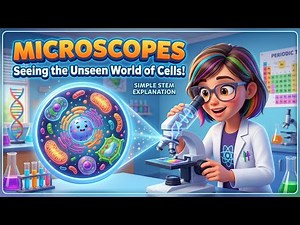 How Microscopes Work! 🔬 Lenses, Magnification & Unseen World of Cells!