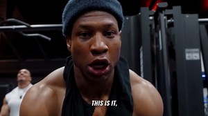 Hollywood workout w/ Jonathan Majors